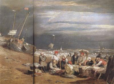 Joseph Mallord William Turner Fishermen at sea (mk31) Germany oil painting art